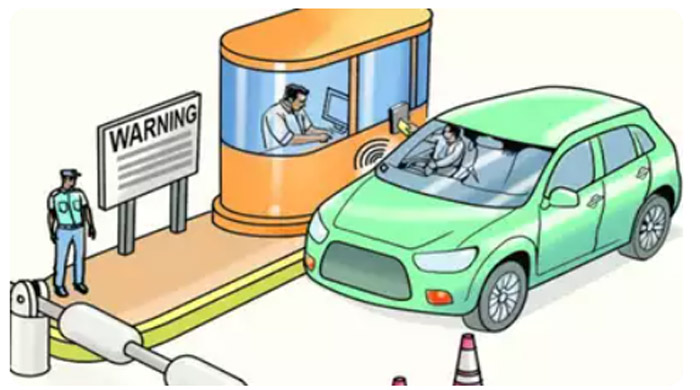 "Chalag Toll Plaza" located on the Jalandhar to Pathankot National Highway insults writers and journalists every day